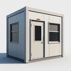 Пост охраны 4,0х2,4х2,5 м - Производство блочно-модульных зданий 