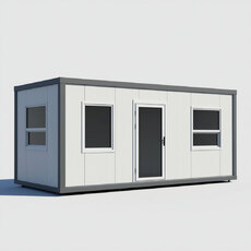 Двухсекционное модульное здание 4,0х4,8х2,5 м - Производство блочно-модульных зданий 