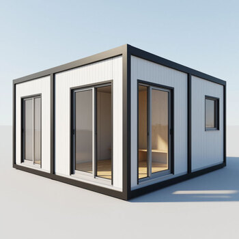 Двухсекционное модульное здание 6,0х4,8х2,5 м - Производство блочно-модульных зданий 